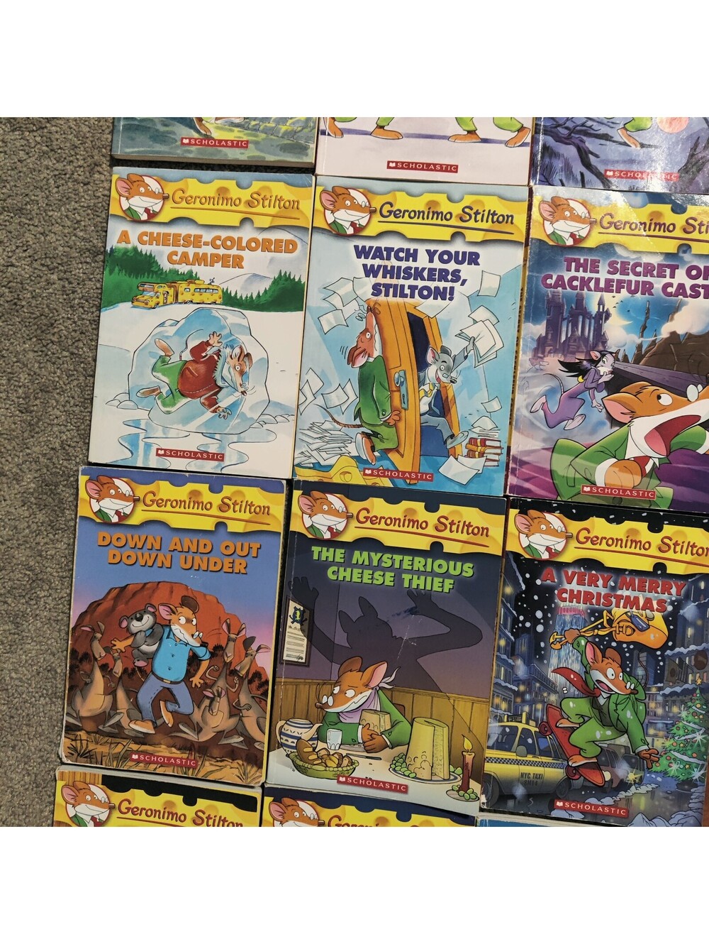 Lot of 20 Geronimo Stilton Paperback Books Scholastic Chapter Book Bundle - Picture 4 of 16